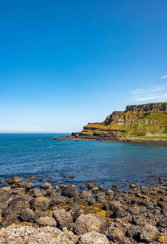 带有拷贝空间的Giant’s Causeway